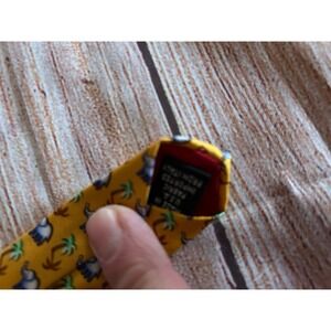 Zianetti men's elephant tie